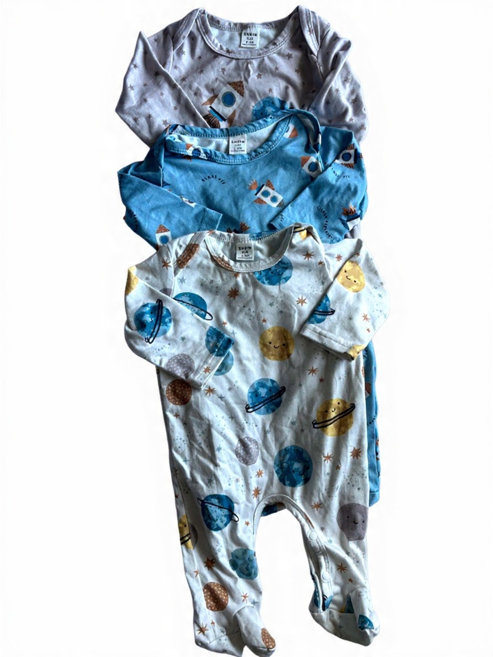 Baby Pajamas (x3) - no stains, like new 0-3 month